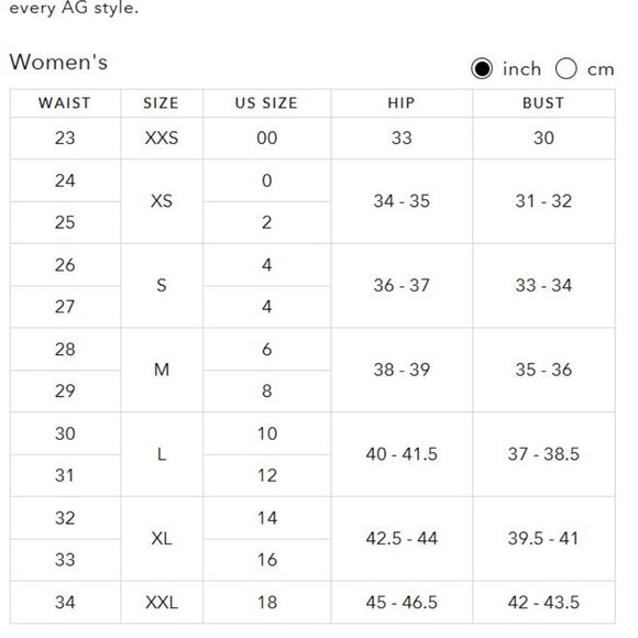 AG Mid-Rise Skinny Pants, Size 32/XL, Charcoal Black, New with Tag - Picture 10 of 10